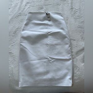 Express White Pencil Skirt